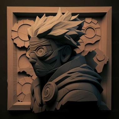 3D model Dzabuza Momochi from Naruto (STL)